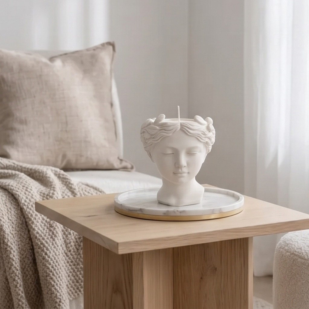 Świeca sojowa handmade Starożytna Bogini – paczula i bergamotka