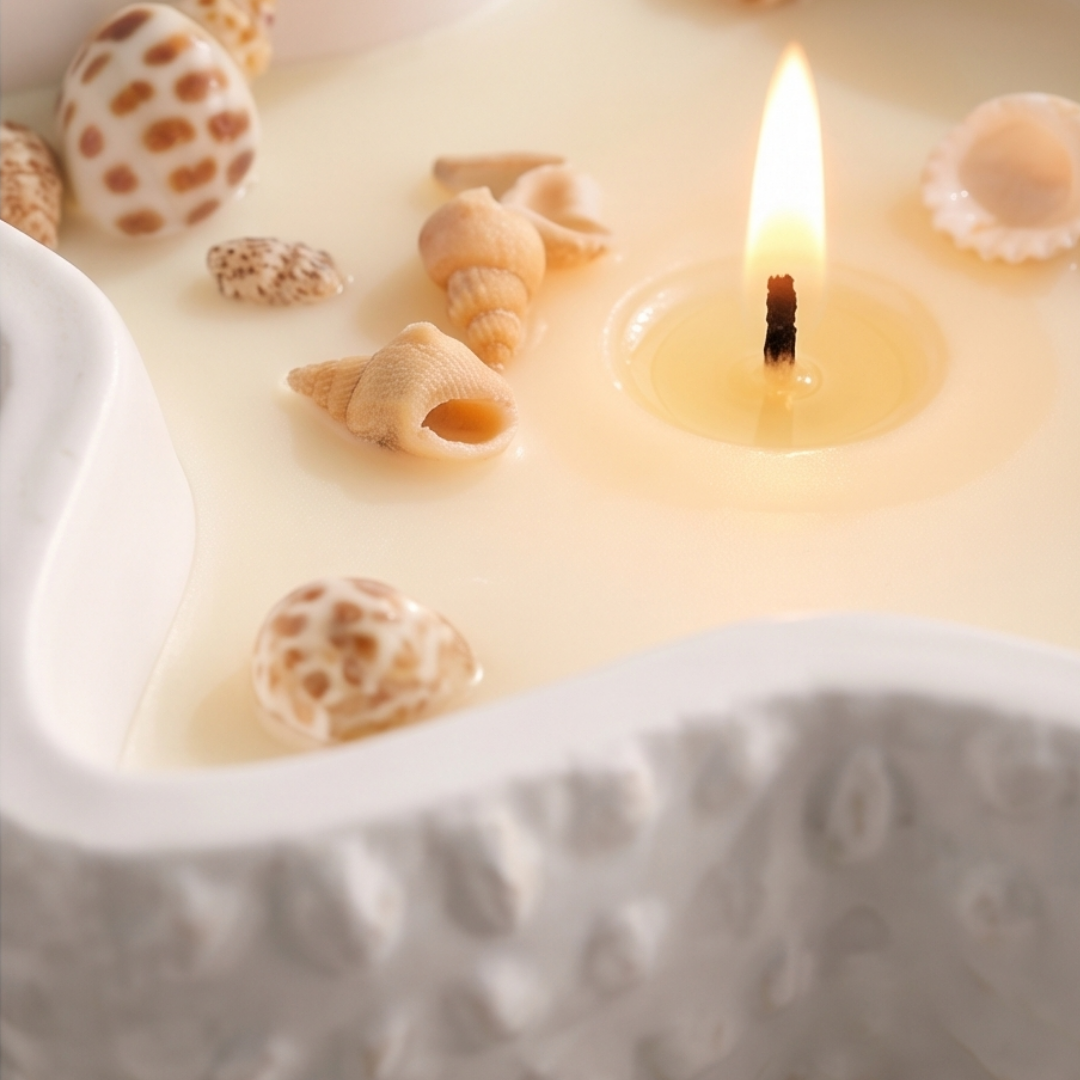 Świeca sojowa handmade La Mer - Rozgwiazda / zapach morskiej bryzy