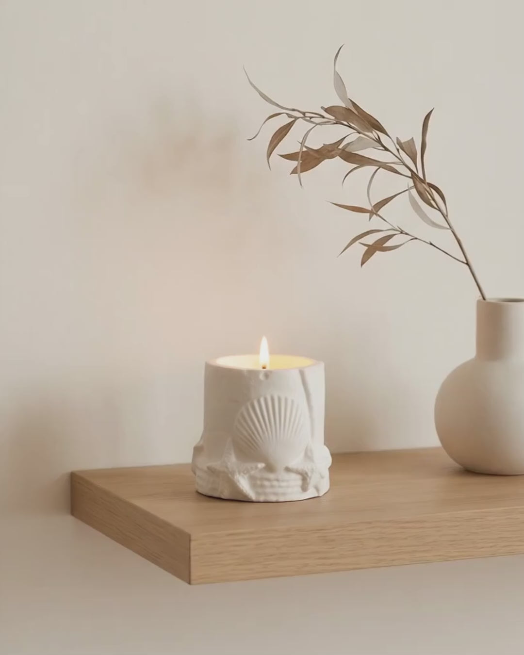 Świeca sojowa handmade, morkie klimaty, zapach morska bryza